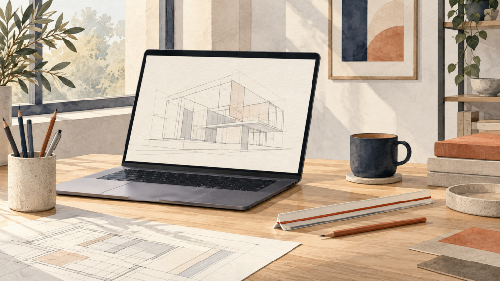 建築学科で使うソフトって？ジャンル別にやさしく紹介【BIM・CAD・3Dモデリング・レンダリング】